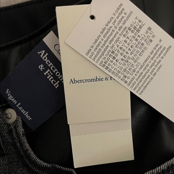 Abercrombie & Fitch Ankle Straight Ultra High Ruse Curve Love NWT - Picture 4 of 8